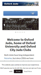 Mobile Screenshot of oxfordjudo.com
